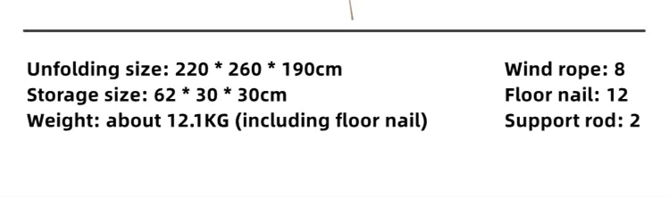 Cheap Goat Tents MOBI GARDEN Tent Exquisite Camping Outdoor Portable Windproof And Rainproof Tent Large Window Cotton Ridge Tent Epoch 190   
